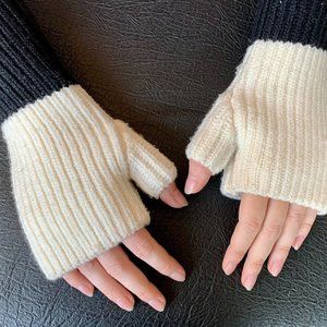 Bottega Veneta Fingerless Gloves